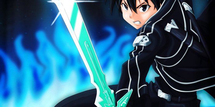 1280x1558 Kirito Sword Art Online Dual Swords HD Wallpaper, Background Images