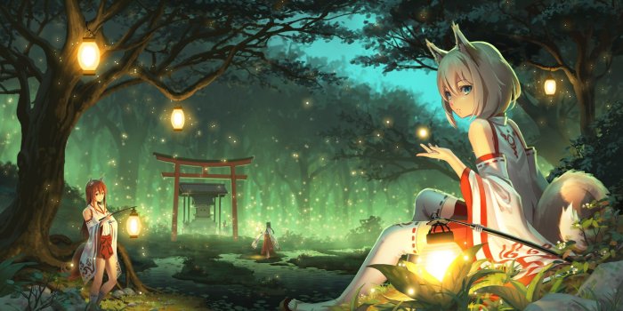 2667x1500 Image result for steampunk anime girl with white hair | Anime girls