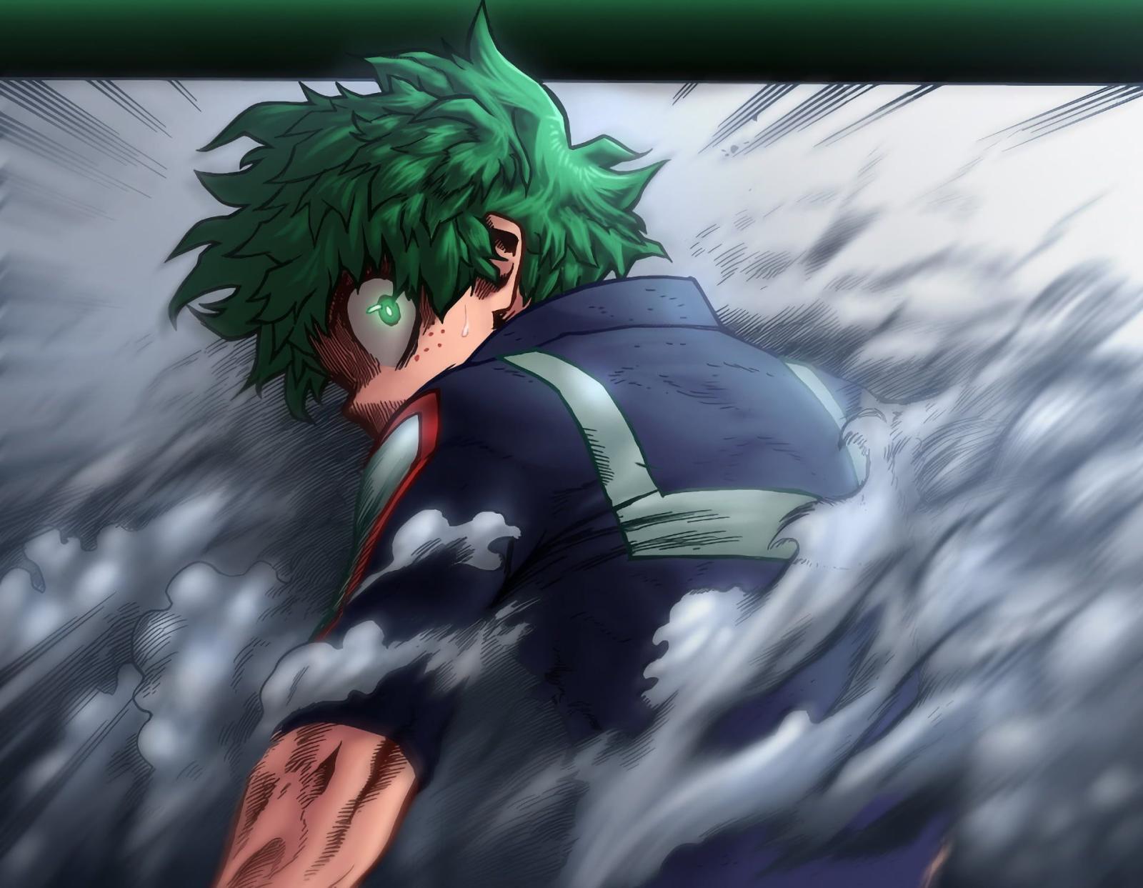 1920x1492 Green male animated charter, Boku no Hero Academia, Midoriya Izuku