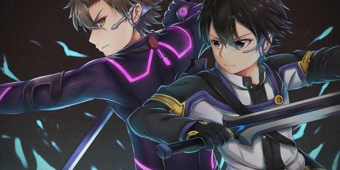 1332x850 Wallpaper sword, game, weapon, anime, ken, blade, asian, manga