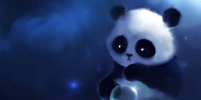 1280x800 Download Widescreen 16:10 1280x800 - Bubble Panda Bear Wallpaper