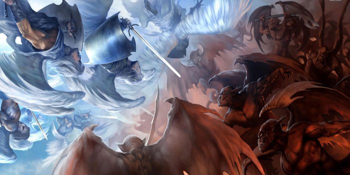 1920x1080 Angels vs demons wallpaper - Fantasy wallpapers - #27437
