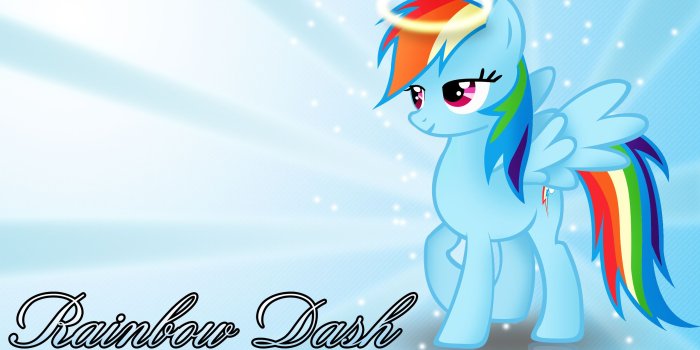 2560x1440 Angel Rainbow Dash wallpaper by ALoopyDuck | My Little Wallpaper