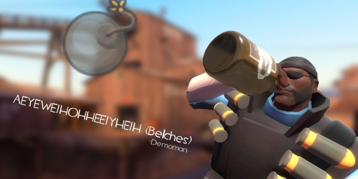 1366x768 Demoman Wallpaper and Background Image | 1366x768 | ID:87570