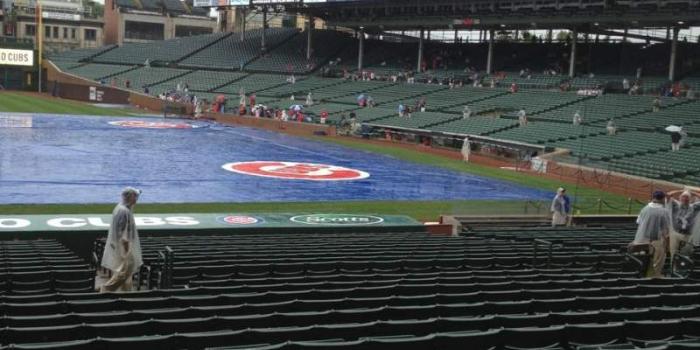 800x1066 Wrigley Field, section 112, row 12, seat 1 - Chicago Cubs vs