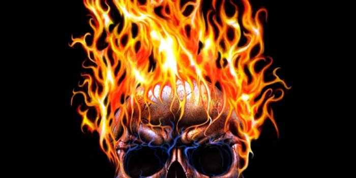 1440x1280 Demon Skull Wallpaper by AtifSaad - ef - Free on ZEDGE™