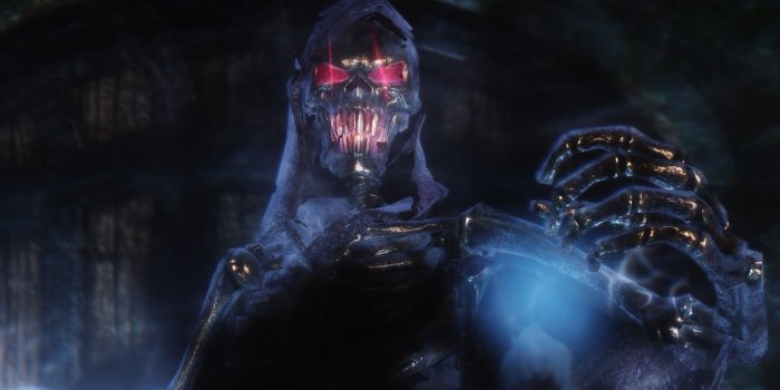 1919x1056 Skeleton digital wallpaper, fantasy art, demon, skull, dark fantasy