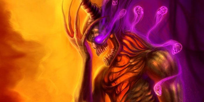 1920x1200 dark, Horror, Fantasy, Demon, Skull, Art, Magic, Evil, Satan, Skull