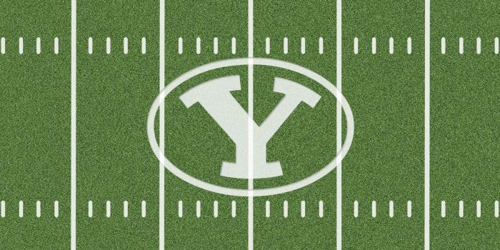 1920x1200 Chainimage byu cougars logo on football field hd wallpapers