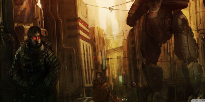 2560x1024 Giant Robot ❤ 4K HD Desktop Wallpaper for 4K Ultra HD TV • Dual