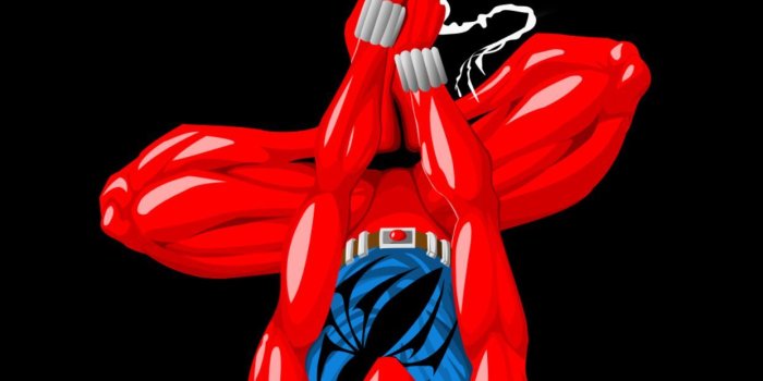 1242x2208 Original Scarlet Spider iPhone lockscreen wallpaper | Scarlet Spider