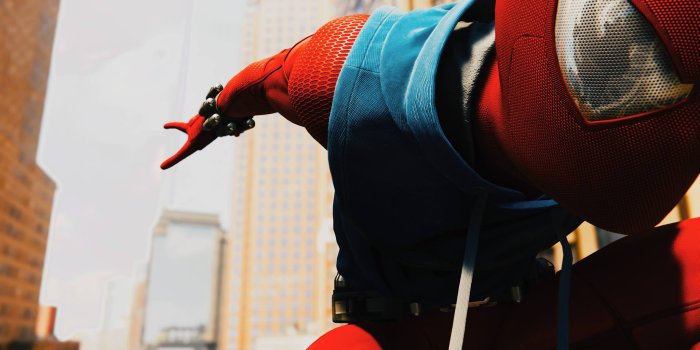2048x1152 Made a Scarlet Spider wallpaper! : SpidermanPS4