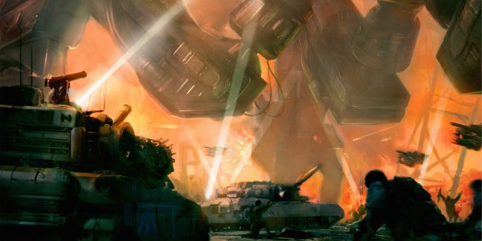 1764x1080 Tanks And Giant Robots - Resistance Fall Of Man Wallpaper