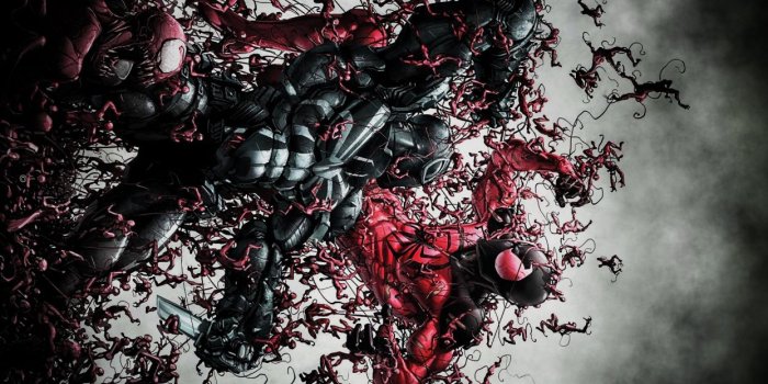 1244x700 Agent Venom Vs The Scarlet Spider wallpaper | 1920x1080 | 615740