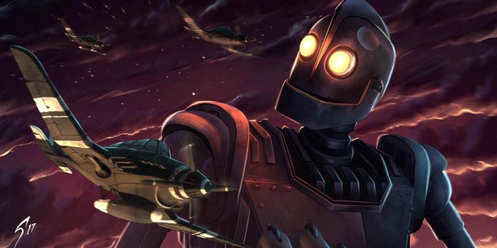 1920x1080 5050861 1920x1080 The Iron Giant, Robot, Aircraft wallpaper and