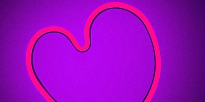 1080x2160 Download 1080x2160 wallpaper love, heart, neon, purple light
