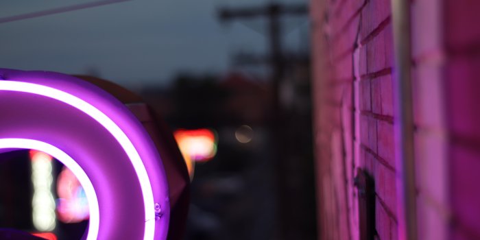 6000x4000 wallpaper neon, purple, lilac, form, backlight HD : Widescreen