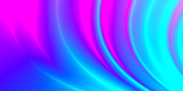 2560x1440 Download 2560x1440 Neon Waves, Aqua And Purple Wallpapers for iMac