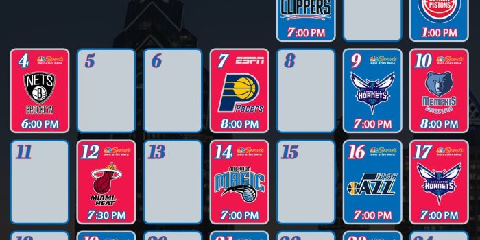 1125x2436 November Sixers schedule lock screen wallpaper : sixers
