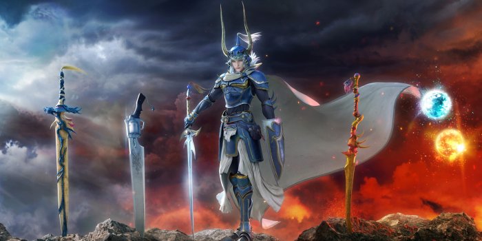 1920x1080 Warrior of Light Swords Dissidia Final Fantasy NT HD #5524
