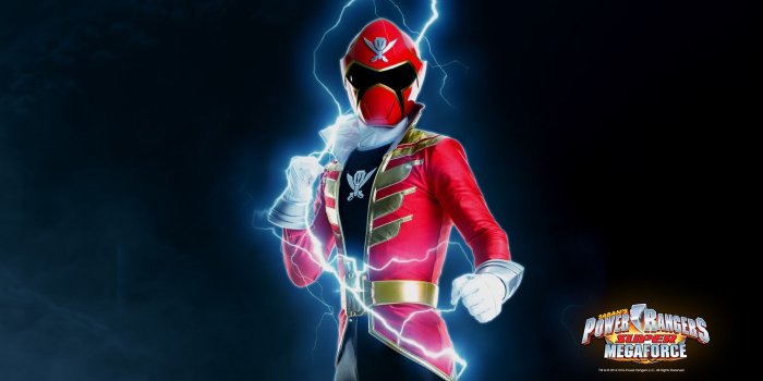 1920x1080 Power Rangers Wallpaper: Super Megaforce Red |Fun Desktop Wallpapers