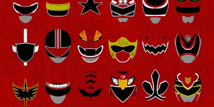 1920x1200 Power Rangers 20th Anniversary Red Ranger Wallpaper by Stonewolf