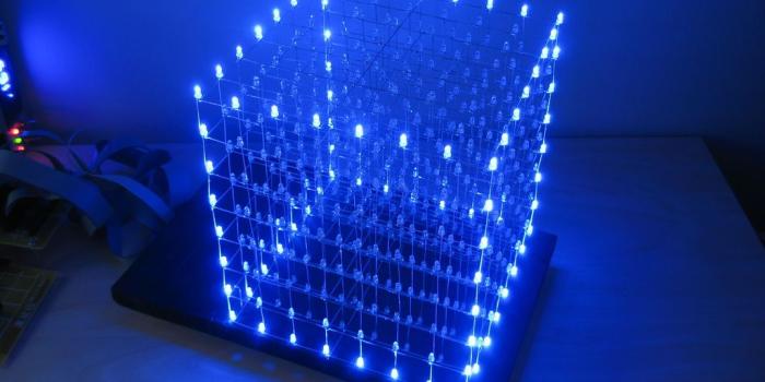 1024x768 LED Cube 8x8x8: 72 Steps (with Pictures)