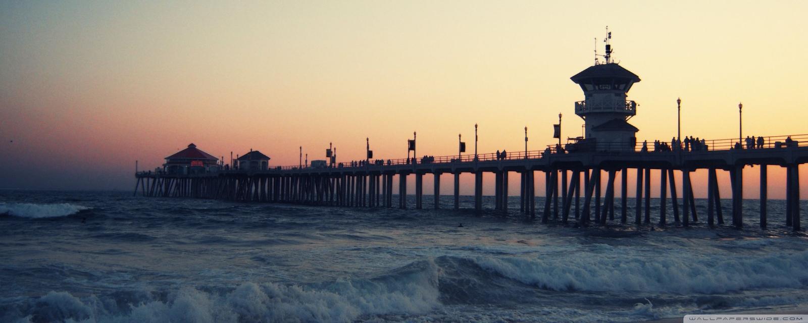 2560x1024 Long Pier ❤ 4K HD Desktop Wallpaper for • Dual Monitor Desktops
