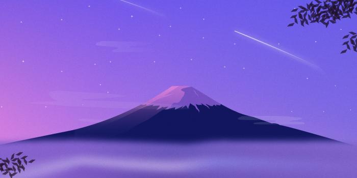 2430x1823 640x960 Mount Fuji Minimal iPhone 4, iPhone 4S HD 4k Wallpapers