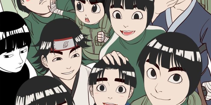 864x1231 View Fullsize Rock Lee Image - Rock Lee Naruto Birthday, Download