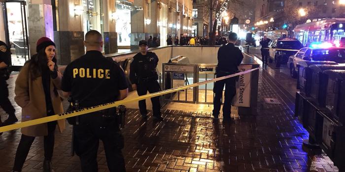 2048x1536 Report of explosion near Powell BART entrance in SF likely firework