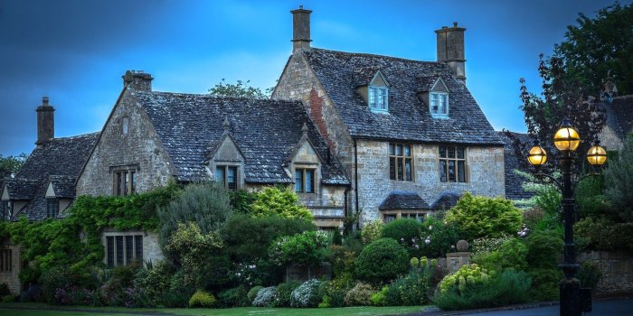 1920x1080 nature, Landscape, Cottage, Garden, Flowers, Architecture, UK