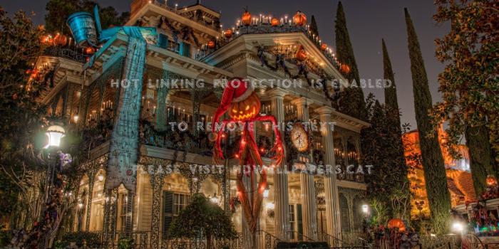1600x1063 disneyland haunted mansion halloween before