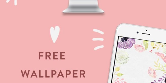 760x1448 Free Floral Desktop Wallpaper - I Choose Happiness