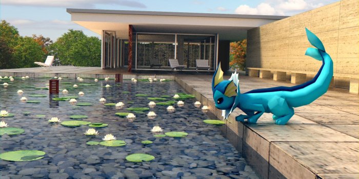 1920x1080 3D Vaporeon Wallpapers #35226 Wallpaper | Download HD Wallpaper