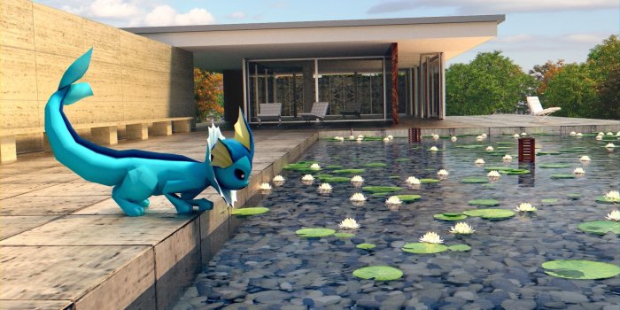 1920x1080 vaporeon 3d | HD image of the Vaporeon 3D Model available at