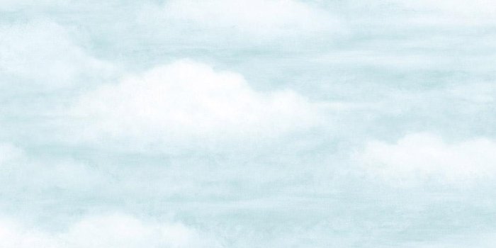 1000x1000 Daydreamer Light Blue Clouds Faux Effects Wallpaper Sample