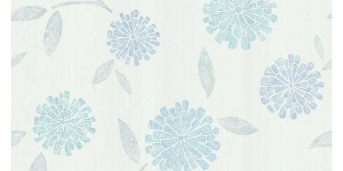 1000x1000 Simple Space Light Blue Zinnia Flower Wallpaper Sample