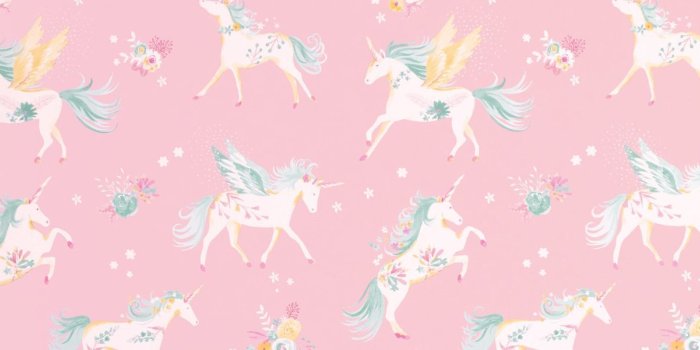 1400x600 Pink Unicorn Wallpapers - Top Free Pink Unicorn Backgrounds