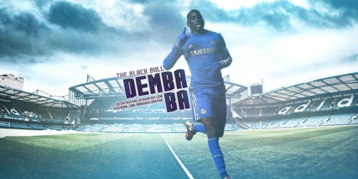 1115x717 Demba Ba Football Wallpaper