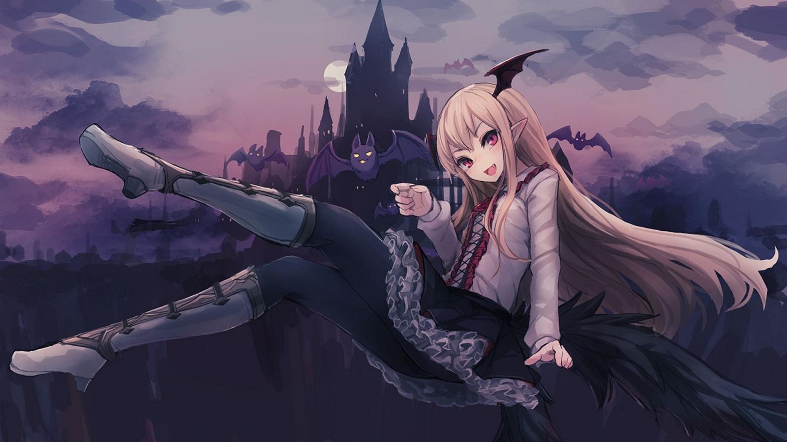1920x1080 Anime Halloween HD Wallpaper | 1920x1080 | ID:61683