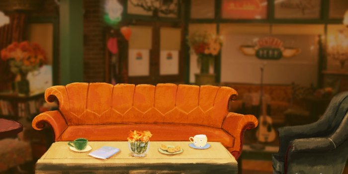 1920x1080 ArtStation - Central Perk, Carolina Carvalho