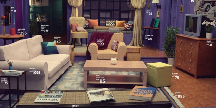 1600x1200 IKEA shows you how to replicate Monica's apartment from 'Friends