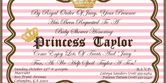 1600x1149 Juicy Couture Baby Shower