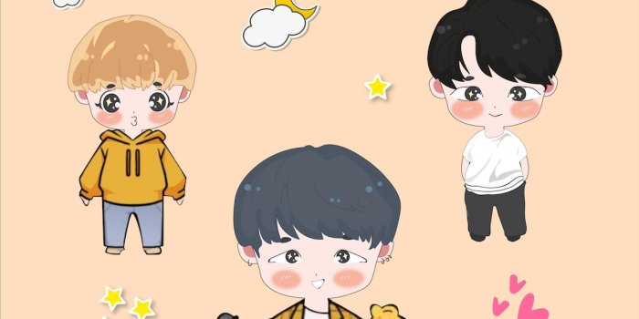 1242x2208 BTS Oppa Doll - BTS Chibi Doll Maker For Army for Android - APK Download