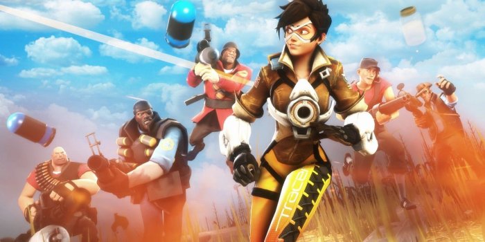 1280x720 Wallpaper Tracer, Team Fortress 2, 4K, Games, #7360