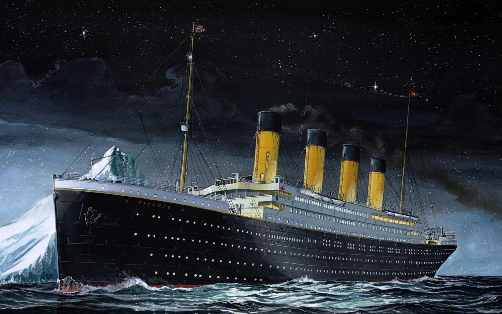 1920x1200 Awesome Titanic Photos - Ship Drawing Titanic (#242079) - HD