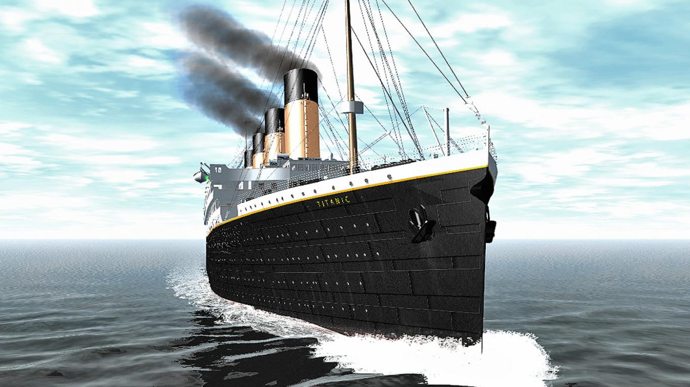 1366x768 Free download titanic ship images [1366x768] for your Desktop