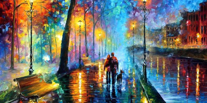 1920x1200 Beautiful Oil Painting By Leonid Afremov : wallpapers