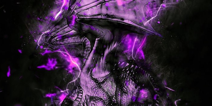 1080x1920 Free HD Purple Dragon Phone Wallpaper...4478